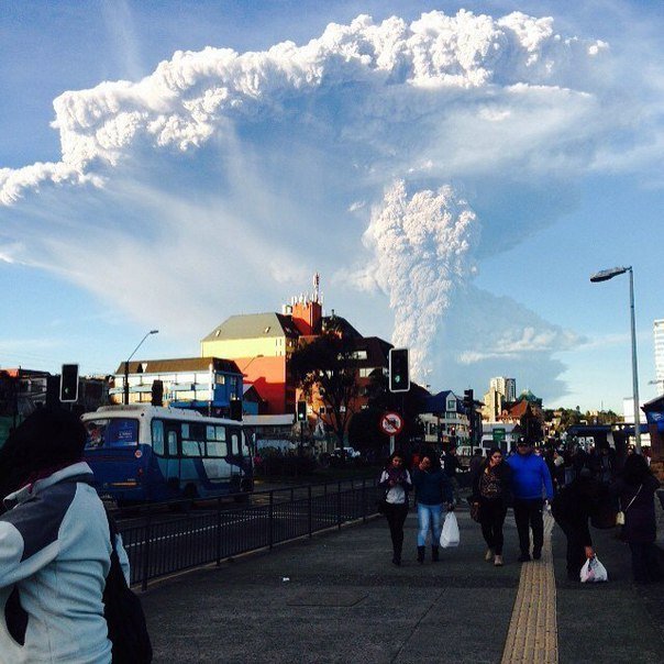 В Чили проснулся опасный вулкан Калбуко