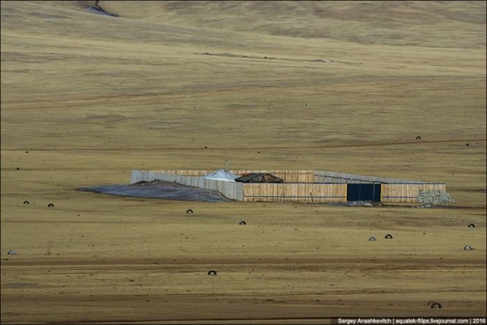 Для чего монголы строят заборы вокруг своих юрт в степях