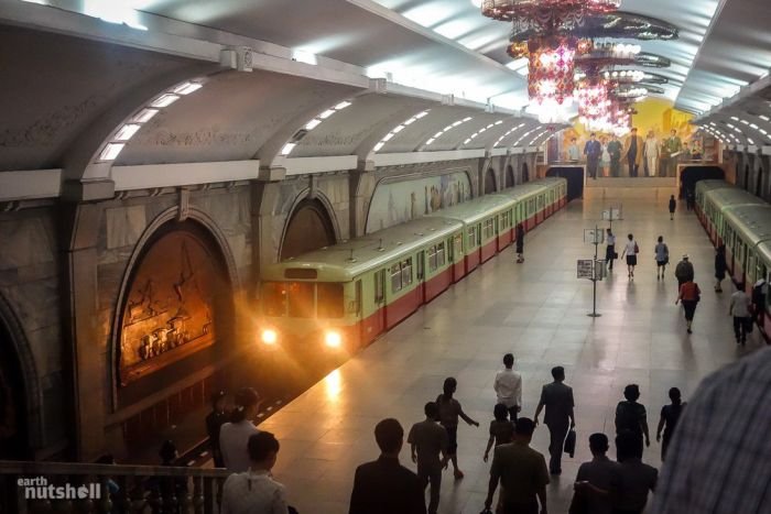 Северная Корея открыла для иностранцев все станции метро