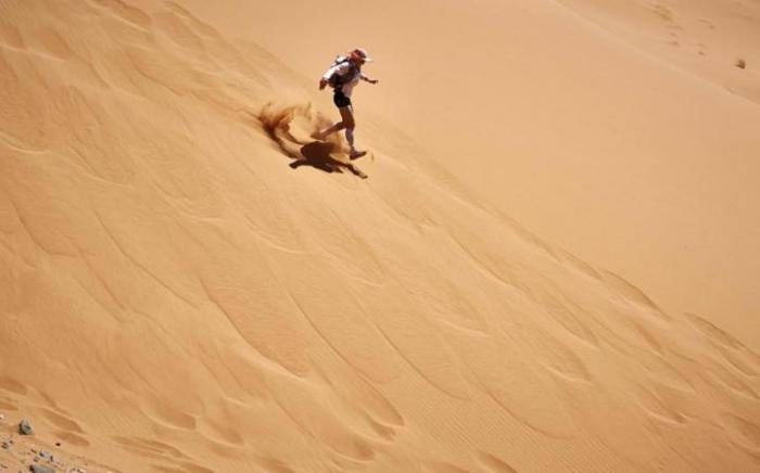 Марафон Marathon des Sables в пустыне Сахара: гонка на выносливость