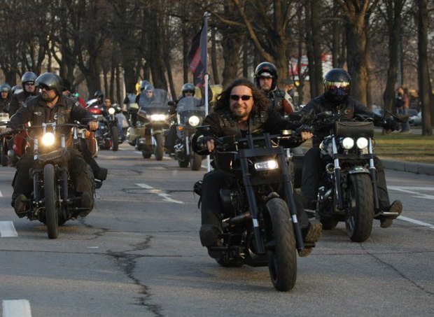 Байкеры «Ночные волки» и их мотоциклы