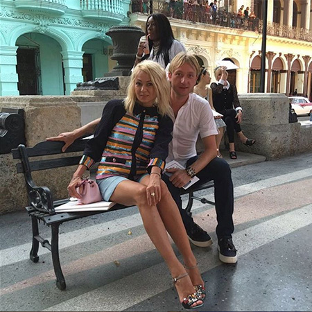 Яна Рудковская и Евгений Плющенко на Кубе