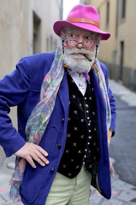 Пожилые люди с отличным чувством стиля в моде