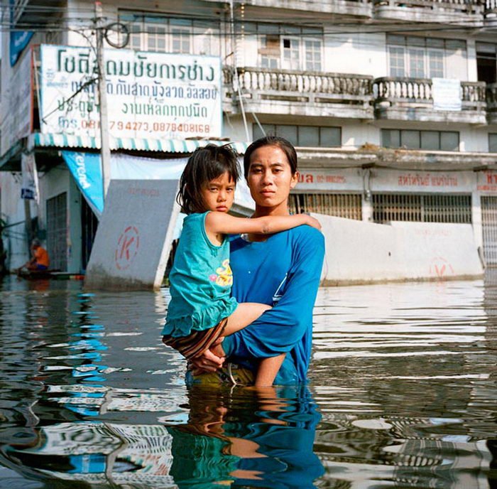 Затопленные регионы мира в фотографиях Gideon Mendel