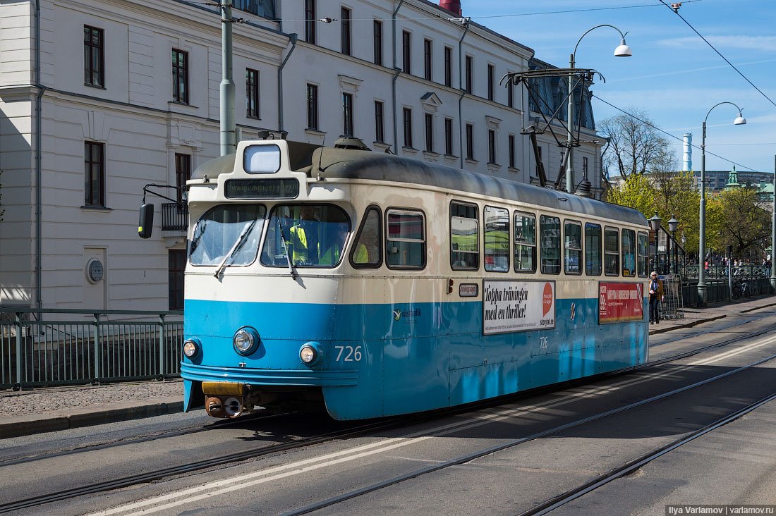 Общественный транспорт в Гётеборге, Швеция