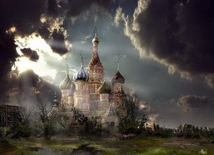 Конец света: иллюстрации Владимира Манюхина