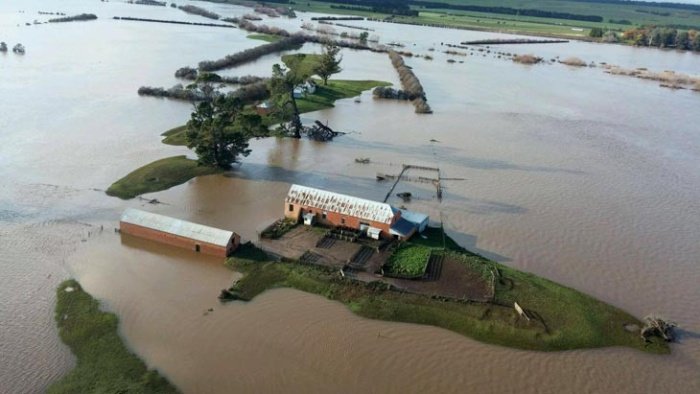 Сильнейшее наводнение в Тасмании