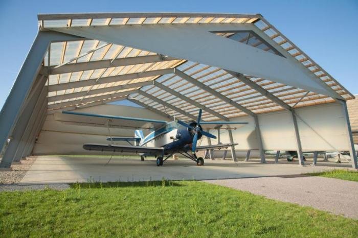 Авиационный музей в городе Тарту, Эстония
