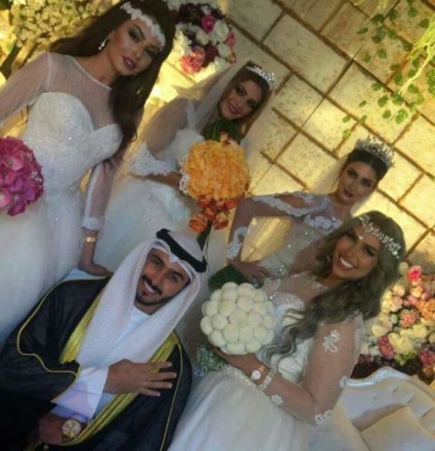 Ради мести бывшей жене кувейтянин женился сразу на четырех