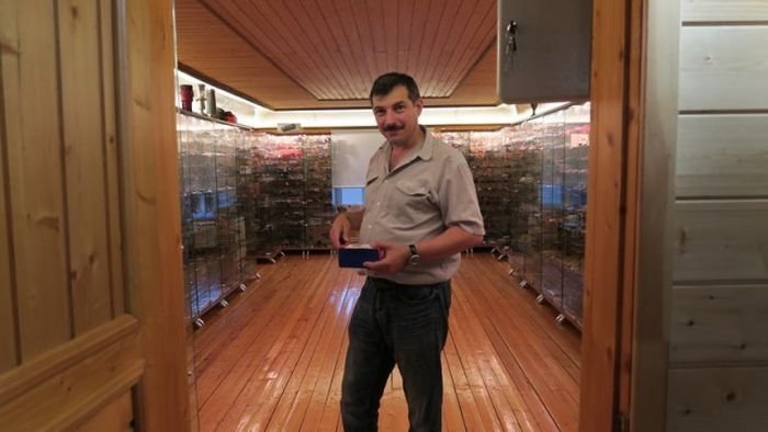 Уникальная коллекция моделек авто Владимира Киреева