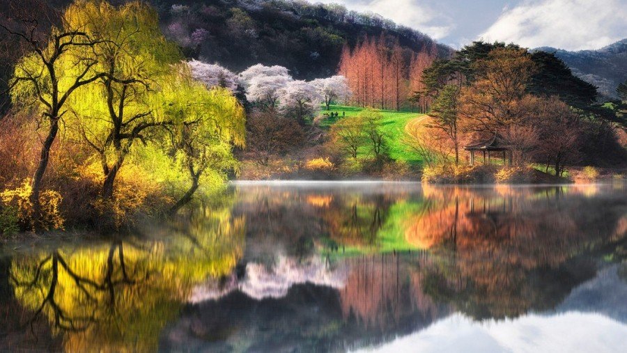 Замечательные пейзажи природы от фотографа Чжэ Юн Рю