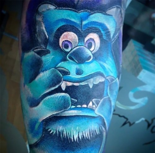 Татуировки поклонников Pixar