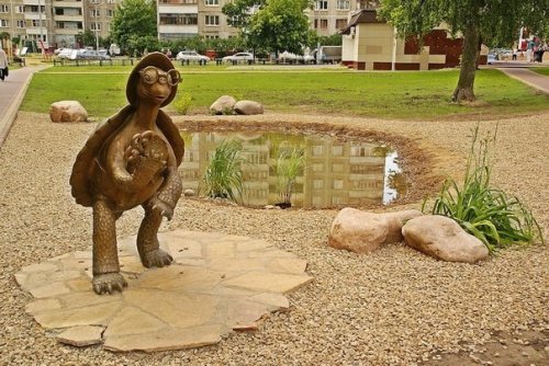 Памятники персонажам из советских мультфильмов