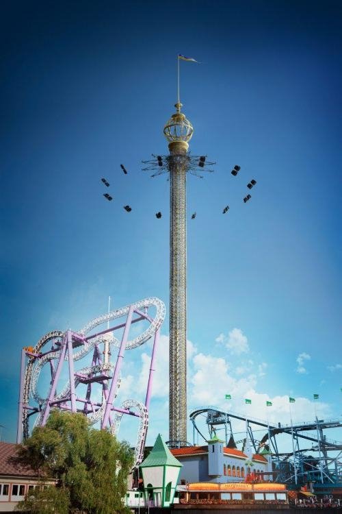 В Стокгольме появилась самая высокая карусель в мире