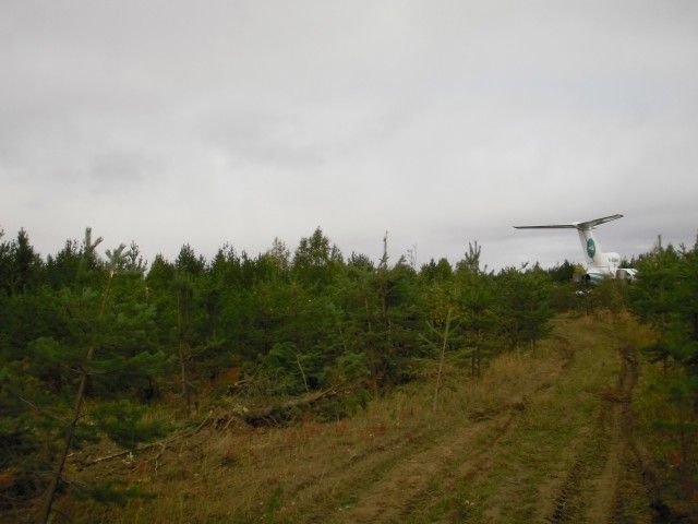 Аварийная посадка Ту-154М