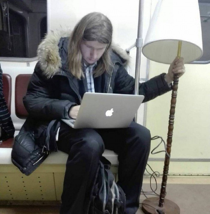 Странные пассажиры из российского метрополитена