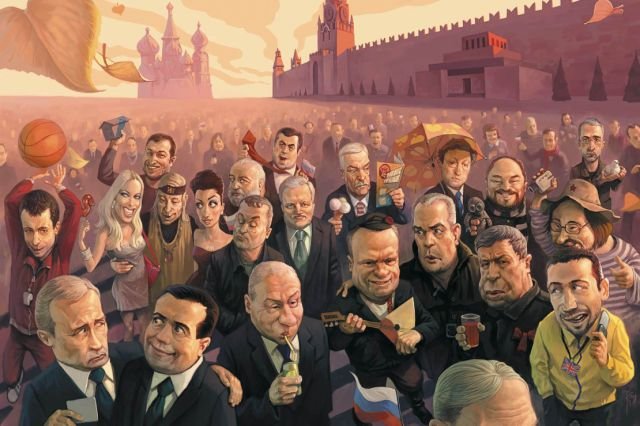 Необычные иллюстрации русских художников
