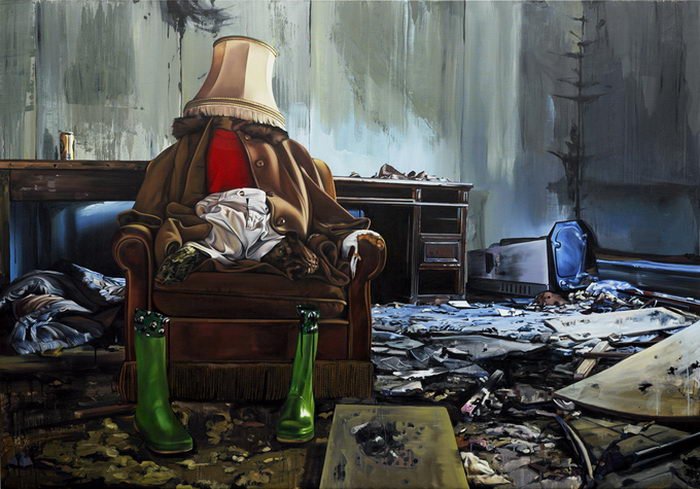 Сюрреалистические картины Till Rabus