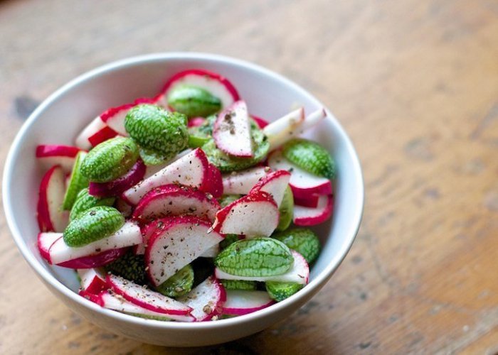 Арбузные огурцы, или Мелотрия шершавая