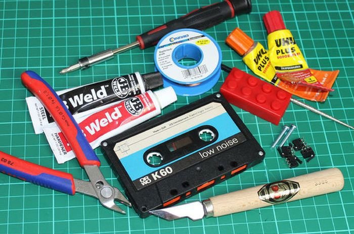 Стильный mp3-плеер из старой магнитофонной кассеты