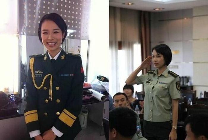 Китаянку Шу Синь назвали самым красивым в мире телохранителем