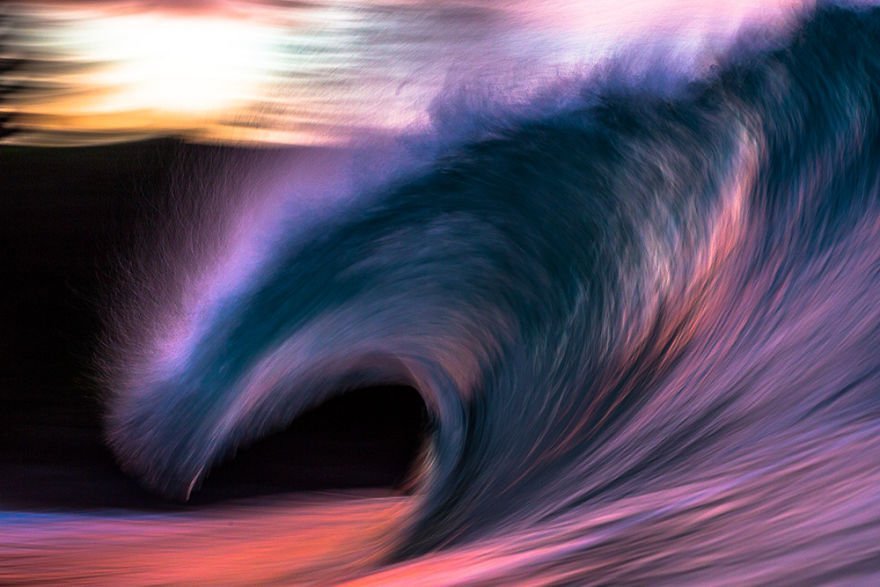 Морские волны в фотографиях Мэтта Бургесса