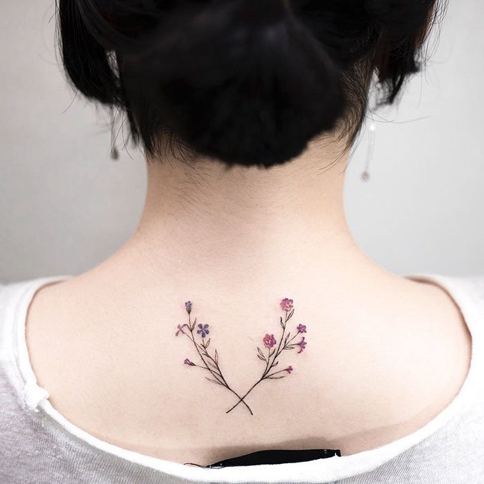 Изящные татуировки от Hongdam
