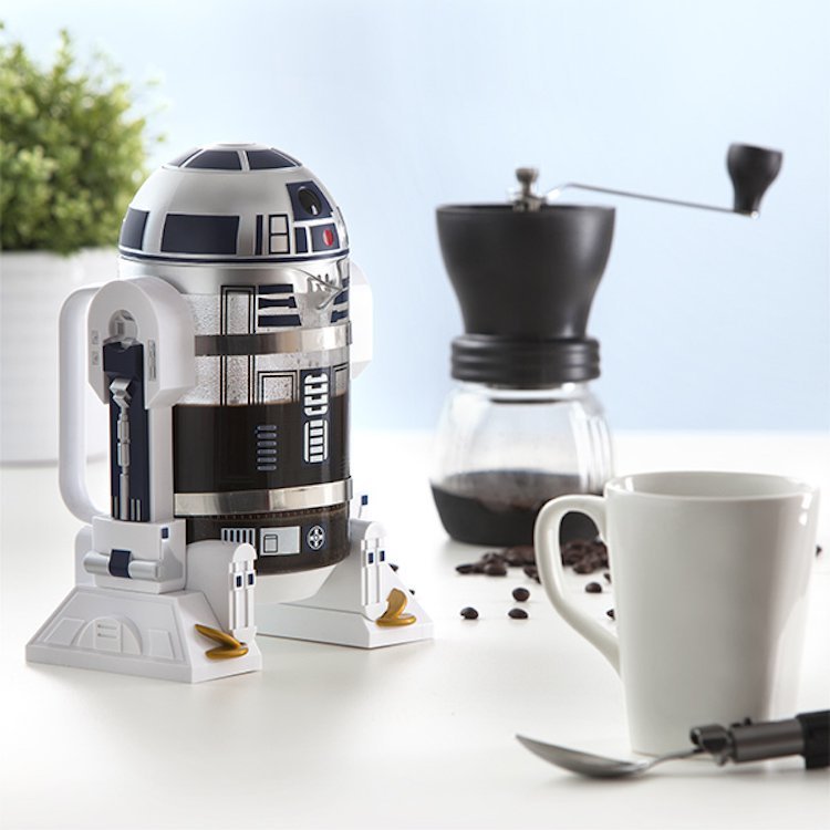 Кофейный френч-пресс в стиле R2-D2