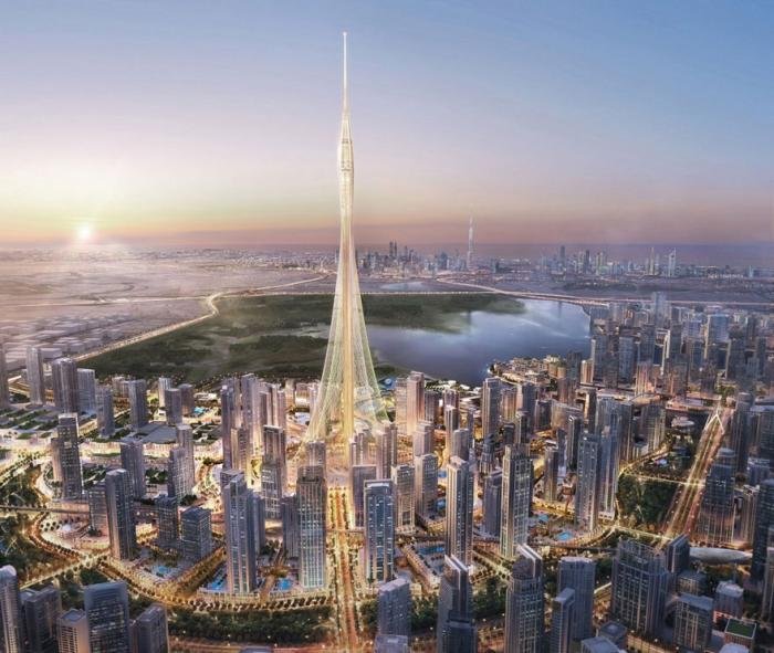 В Дубае начинается строительство самой высокой башни в мире