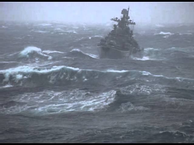 Любительское видео с авианосца Адмирал Кузнецов часть 1
