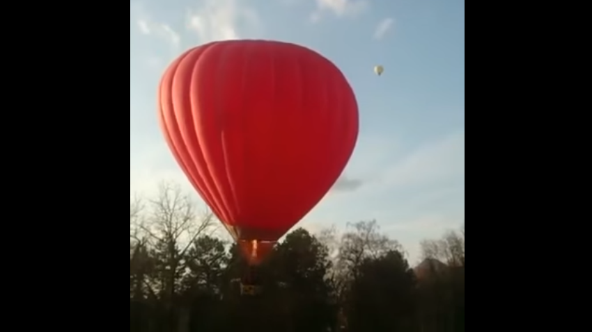Незабываемый полет на воздушном шаре