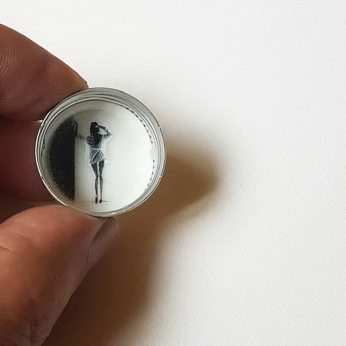 Потрясающие миниатюры Hasan Kale (18 фото)