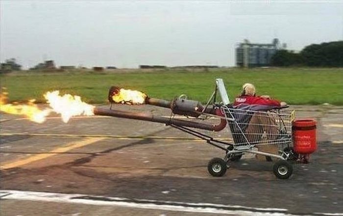 Самый необычный транспорт (50 фото)