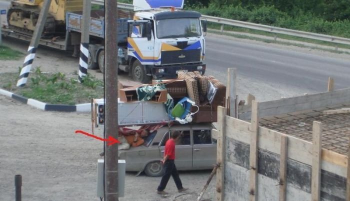 Суровая перевозка мебели