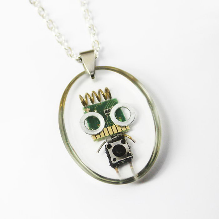 Кулоны на шею с роботами - магазинчик 11pixeli