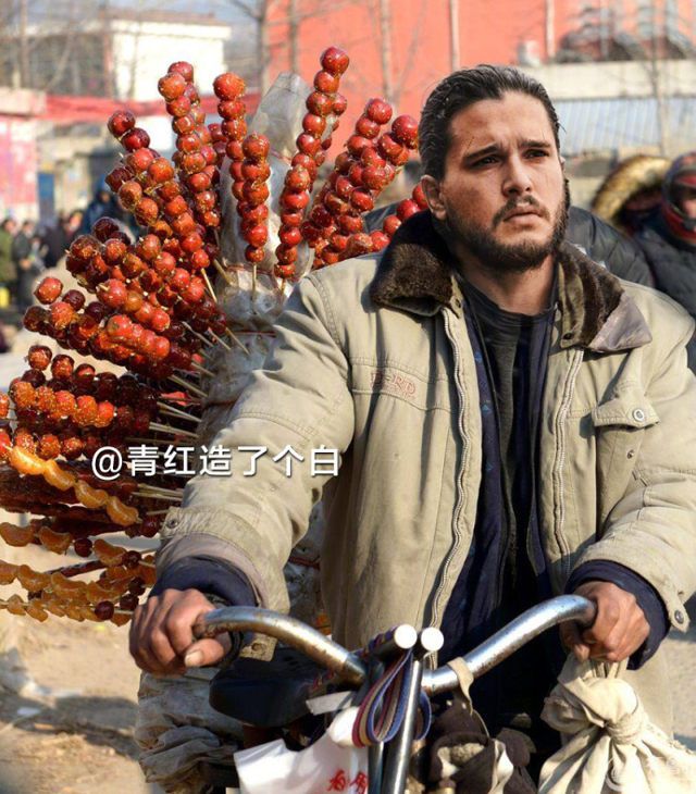 Герои "Игры престолов" в роли китайских уличных торговцев