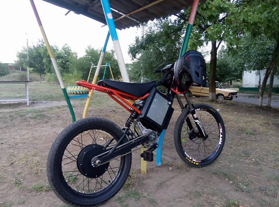 Чуваки из Харькова делают очень Крутые электро-вело-мото байки
