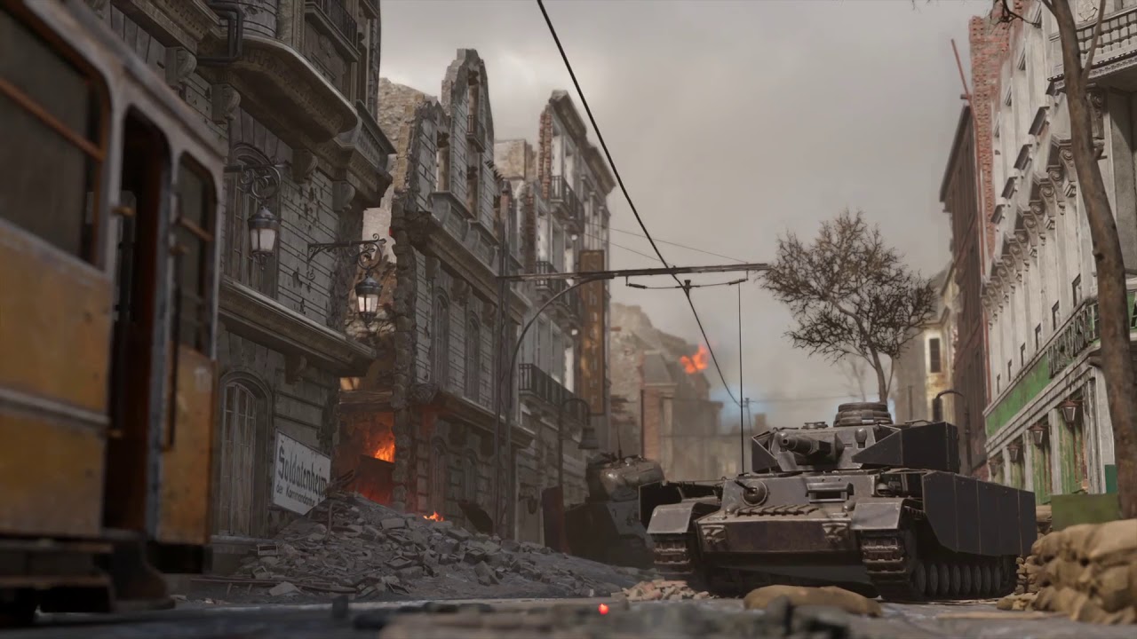 Создатели Call of Duty: WWII представили «Ахен», очередную карту для мультиплеера игры