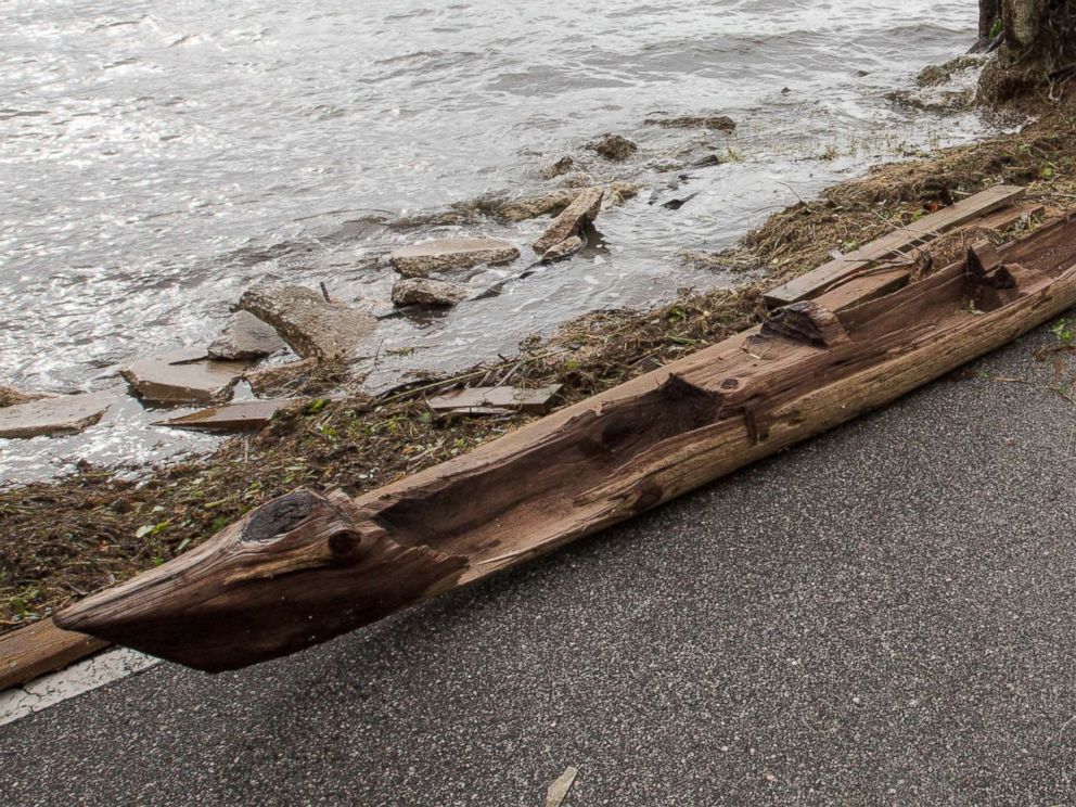 Каноэ, найденное после урагана Ирма, может быть сотни лет