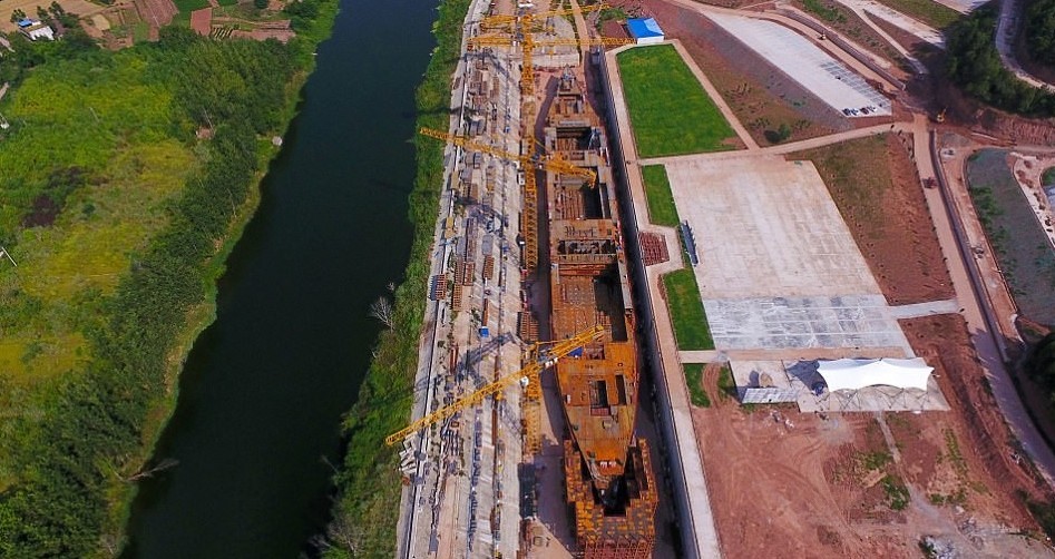 В Китае строят оригинальный корабль «Титаник»