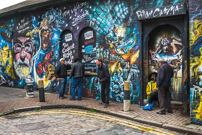 Искусство на стенах Лондона