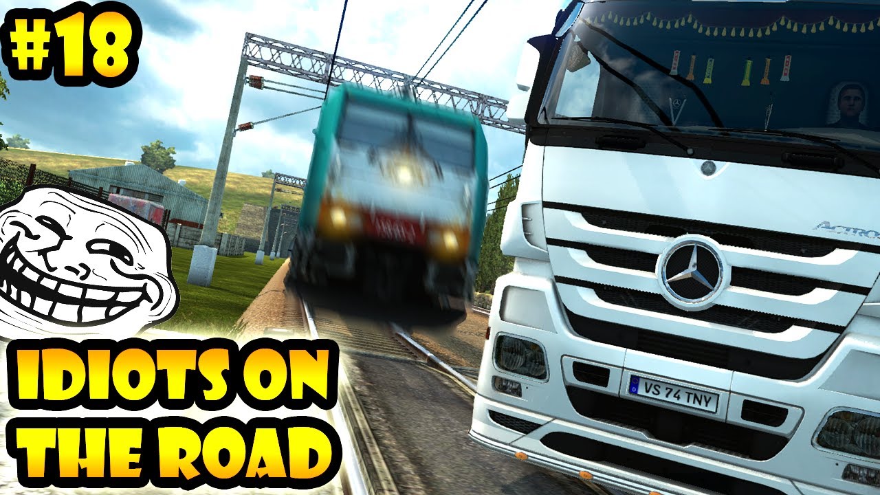 Смешные моменты в игре: Euro Truck Simulator 2 Multiplayer (ETS2MP)