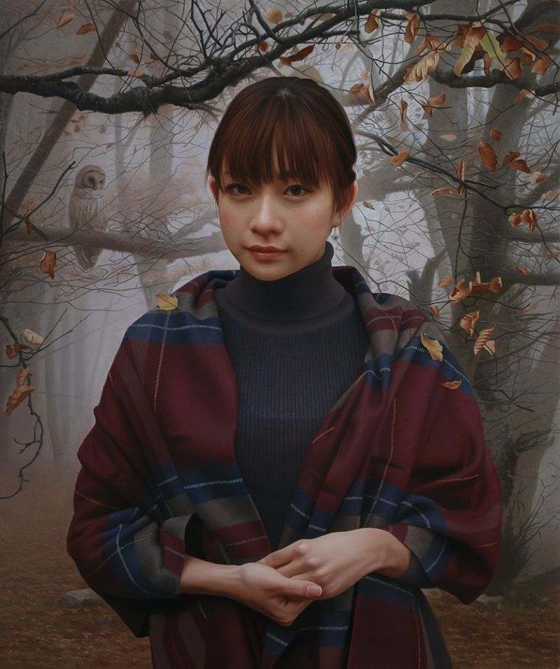 Реалистичные портреты нарисованные маслом - Ясутомо Оки