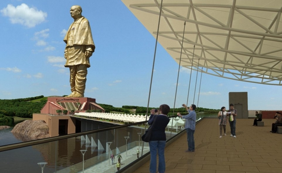 В Индии идёт строительство самой высокой статуи в мире