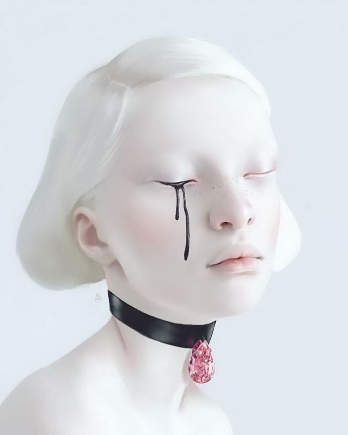 Женщины в картинах Aykut Aydogdu (18 фото)