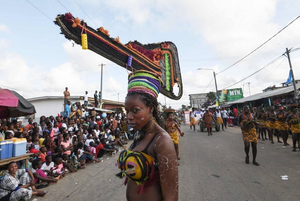 Карнавал Попо в Кот-д’Ивуар (45 фото)