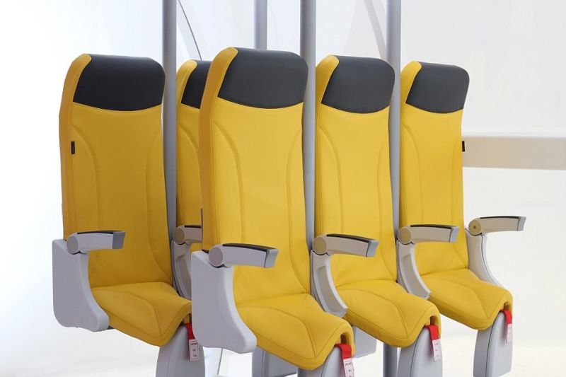 В самолётах сделают стоячие места для пассажиров (5 фото)