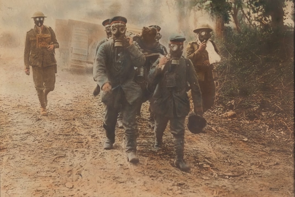 Безымянные иллюстрации Великой Войны в цвете (71 фото)