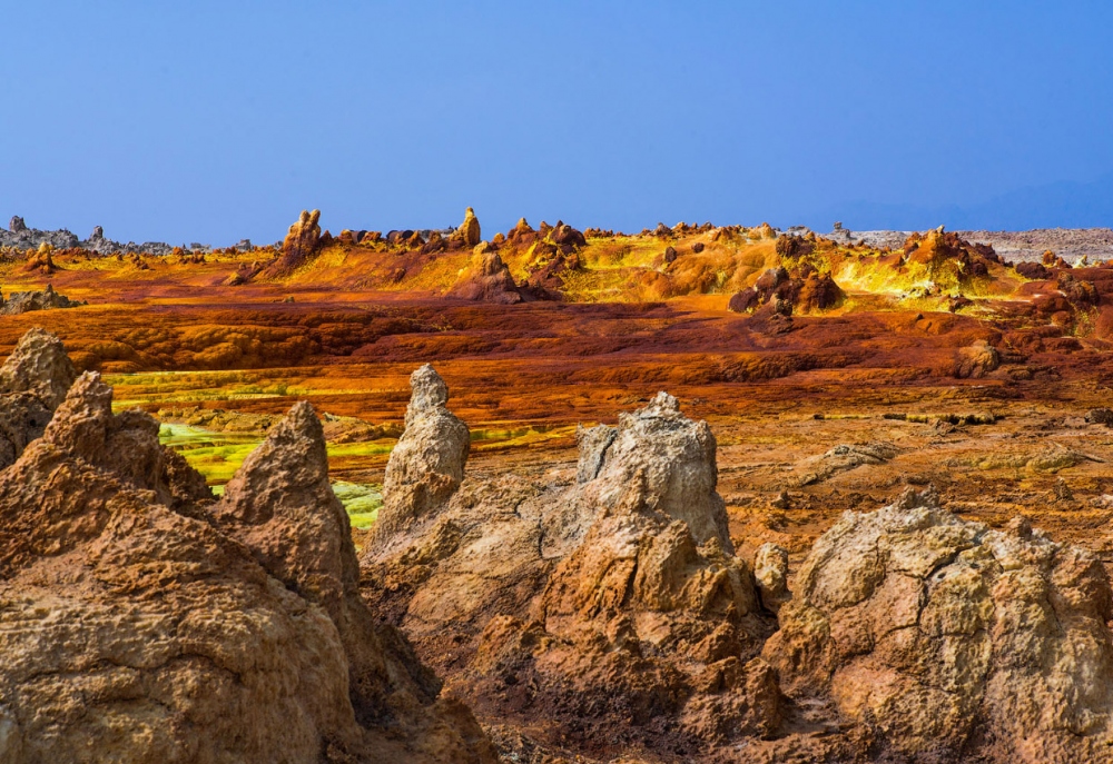 Впадина Данакиль - самая горячая точка Земли (21 фото)