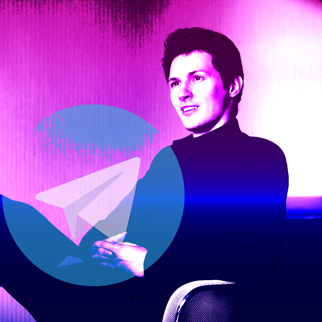 Telegram Павел Дуров: Призываем запустить из окна бумажный самолетик!